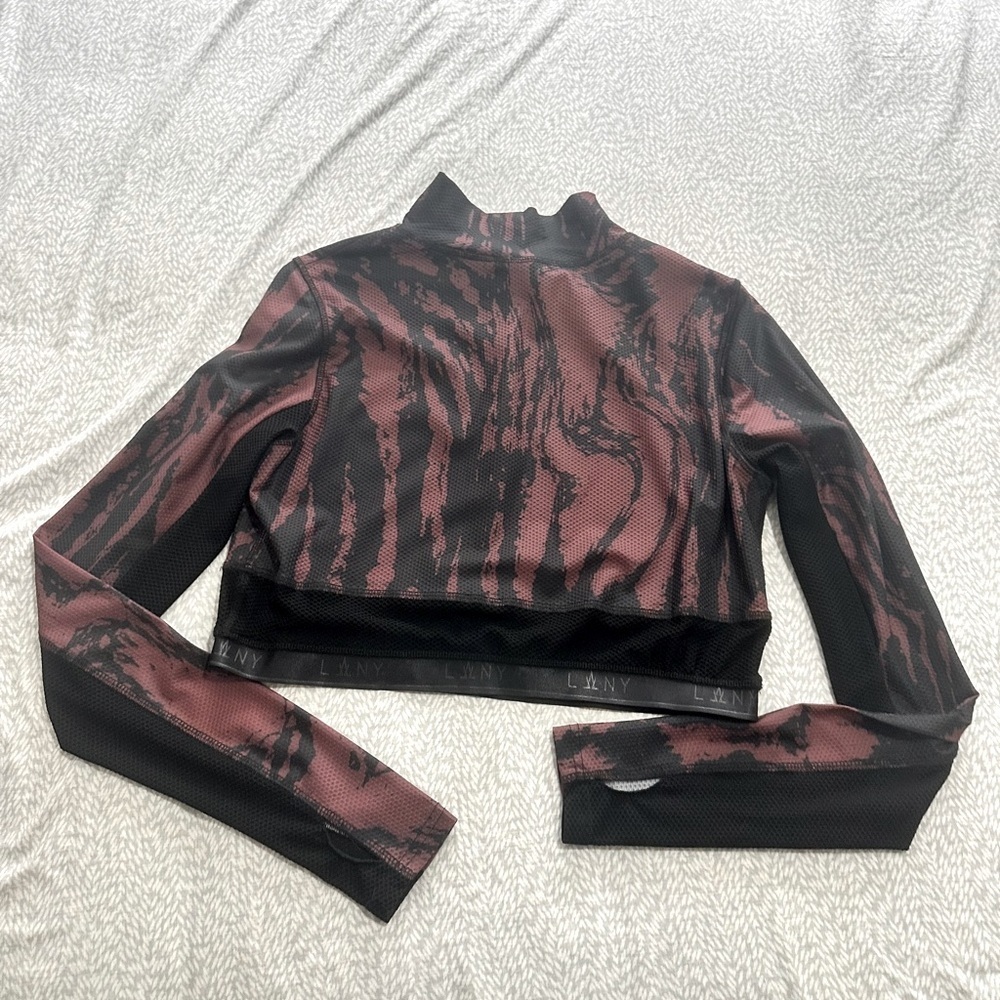 Stylish Black and Brown Women's Crop Jacket - Picture 4 of 5